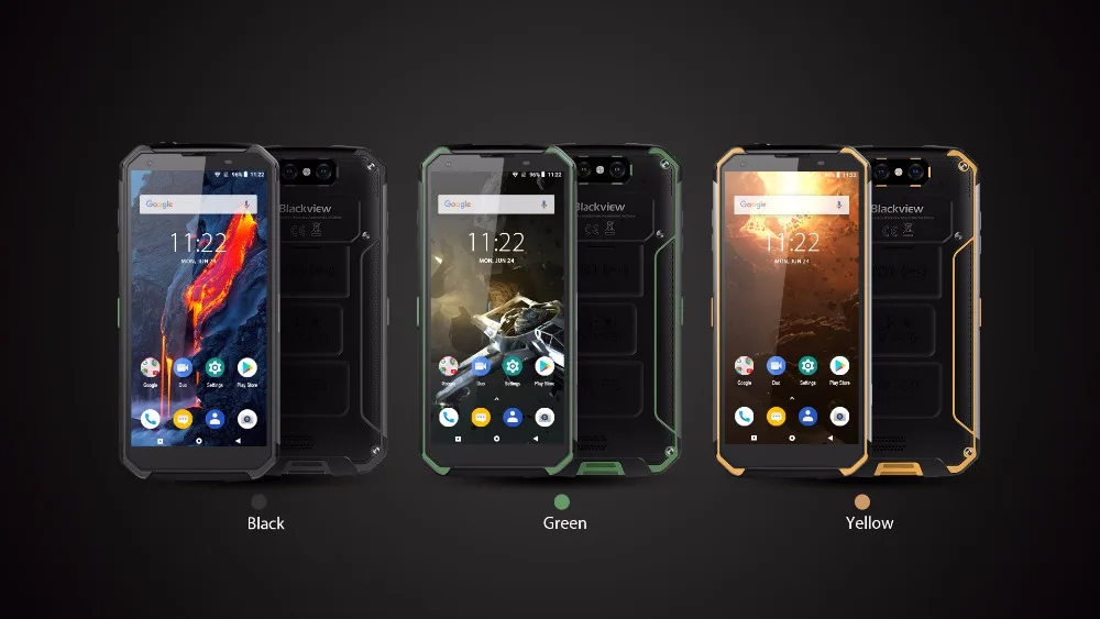 Мобильный телефон Blackview BV9500 Plus, Android 9,0, четыре ядра, 5,7 дюймов, Helio P70, 4 Гб ОЗУ, 64 Гб ПЗУ, IP68, водонепроницаемый, 4G, смартфон, NFC, OTG