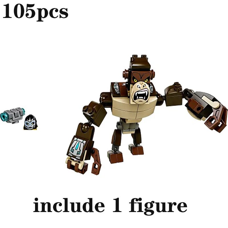 

2021 new classic anime movie beast monkey model set building block assembly toy children's birthday gift boy girl