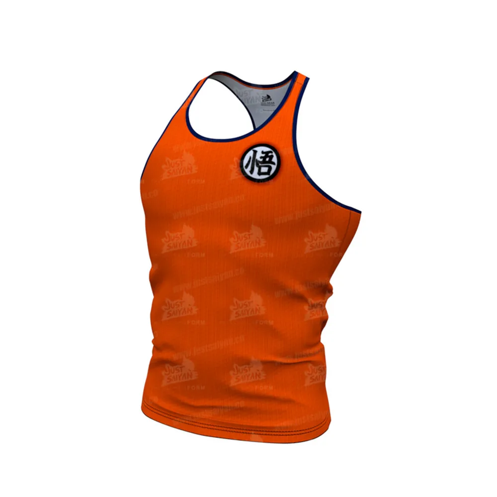 

Bodybuilding Tank Tops Men Vest Male Singlet Anime Printing Tops Sleeveless Summer 2021 Summer New Running Fitness Tight Jerseys