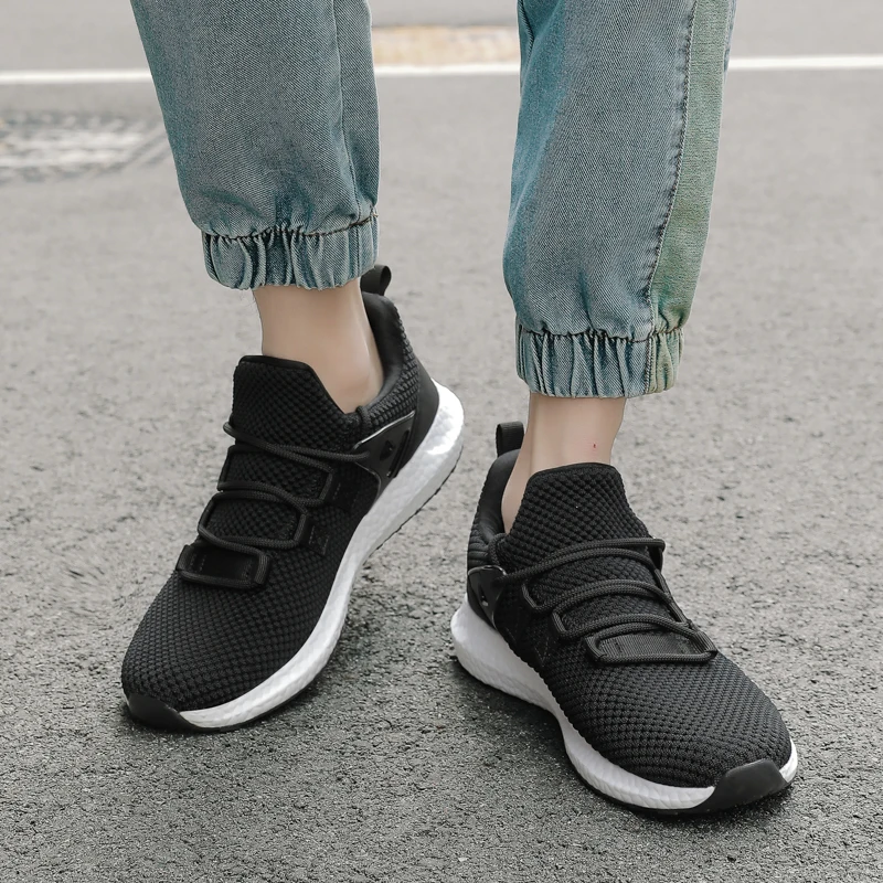 

onmannen black Sneakers white casuales causal Breathable Men zapatillas breathable sports fashion sneakers-for-men Shoes