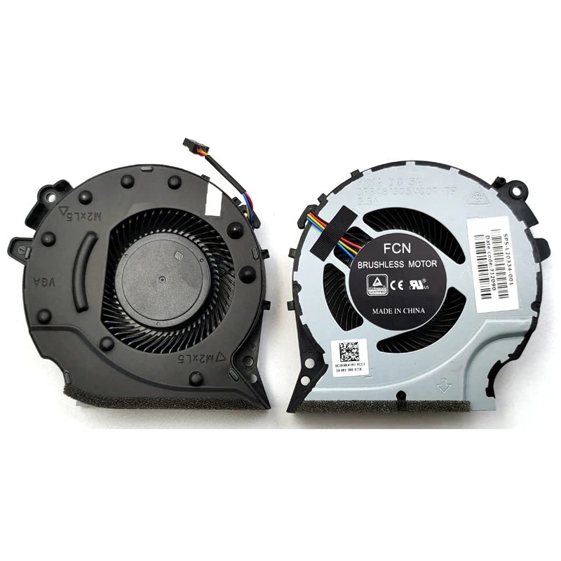 Новый охлаждающий вентилятор для ноутбука HP Pavilion Gaming 15-CX 15-CX0020NR 15-CX0030NR 15-CX0056WM