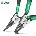 LAOA 912 дюймов обжимные плоскогубцы многофункциональный вал отверстие оснастки кольцо плоскогубцы Набор мульти обжимной инструмент Внутренние Внешние клещи для снятия пружинного кольца