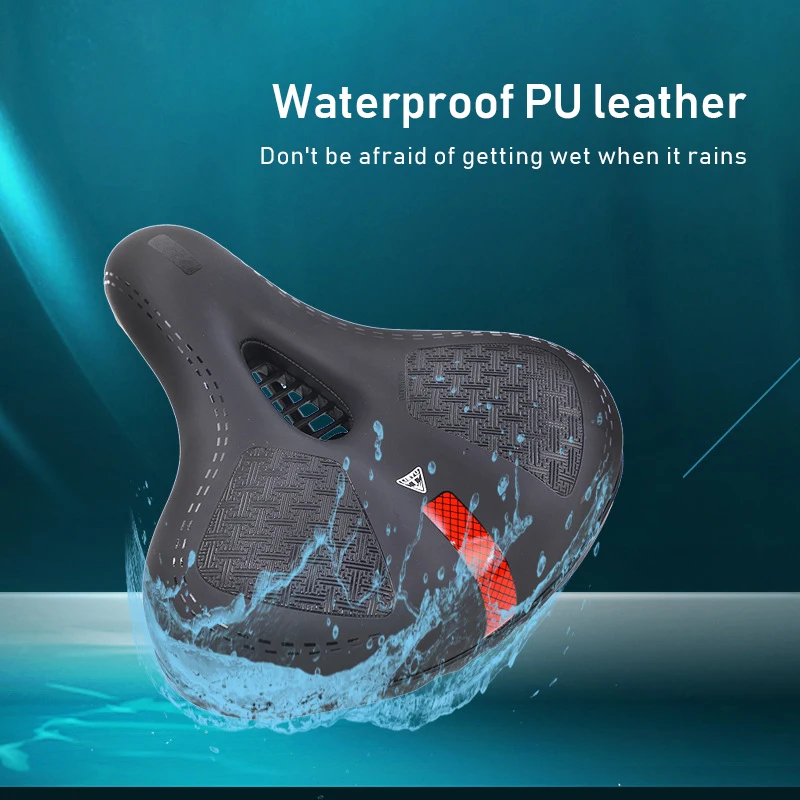 

2021 Bicycle Saddle Seat Cushion MTB Mountain Road Saddle 3D Gel Shockproof Breathable Comfortable Bike Part Cycling Accessories