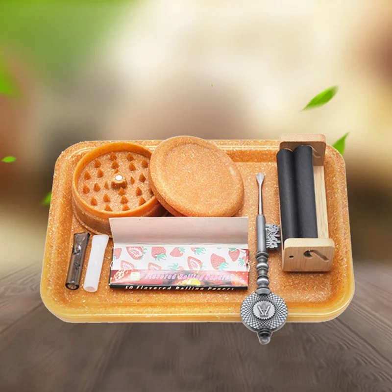 Поднос для хранения табака пластины измельчения трав пластиковый контейнер