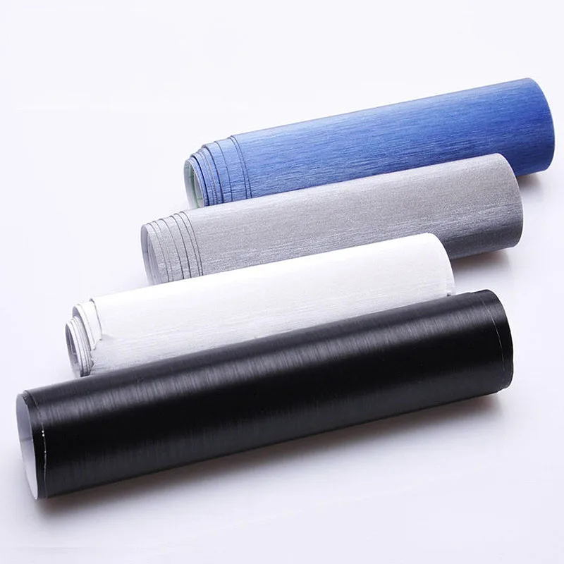 50 см * 152 автомобильный Стайлинг матовая алюминиевая Автомобильная оболочка