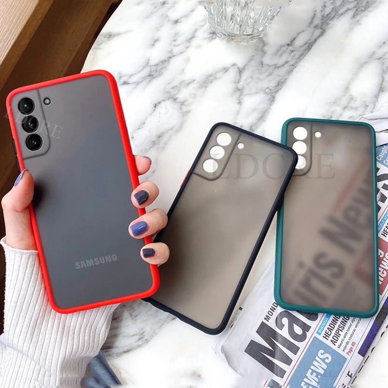 for samsung galaxy s21 5g case matte feel soft skin case for samsung galaxy s21 plus 5g cover for samsung galaxy s21 ultra 5g free global shipping