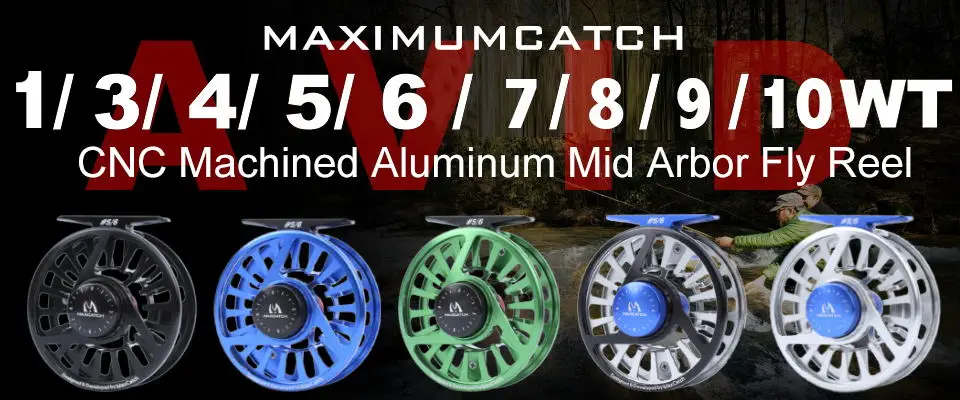 Maximumcatch 3-12WT муха Удочка из углеродного волокна быстрое действие муха Удочка с Cordura трубка муха удочка