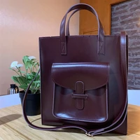 casual tote bags for women vintage luxury female handbags pu leather ladies designer hand bag big capacity shoulder bag 2021 new