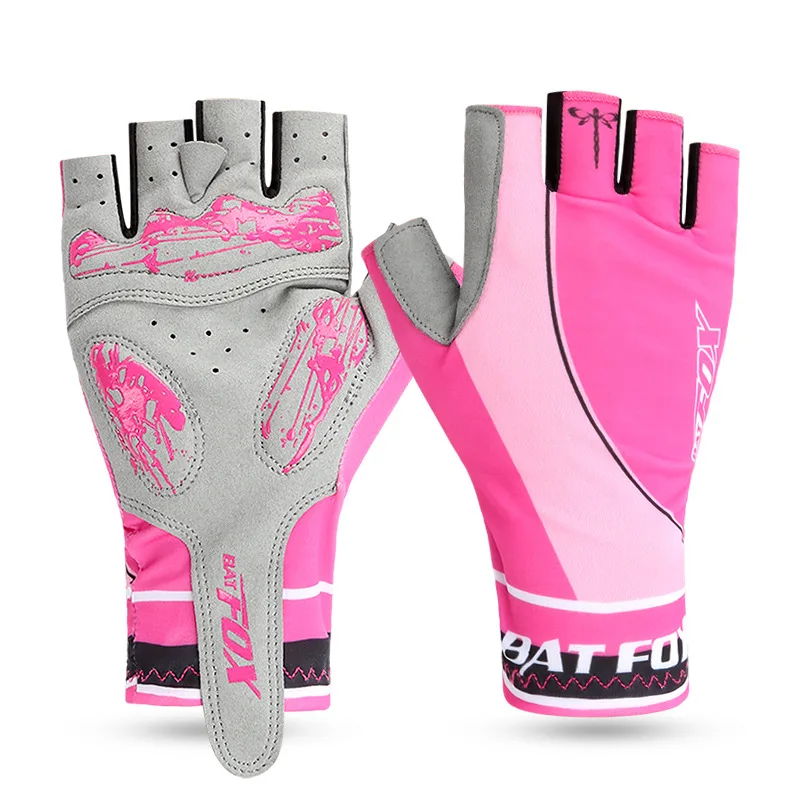 Перчатки BATFOX с закрытыми пальцами для мужчин и женщин нейлоновые велосипедные