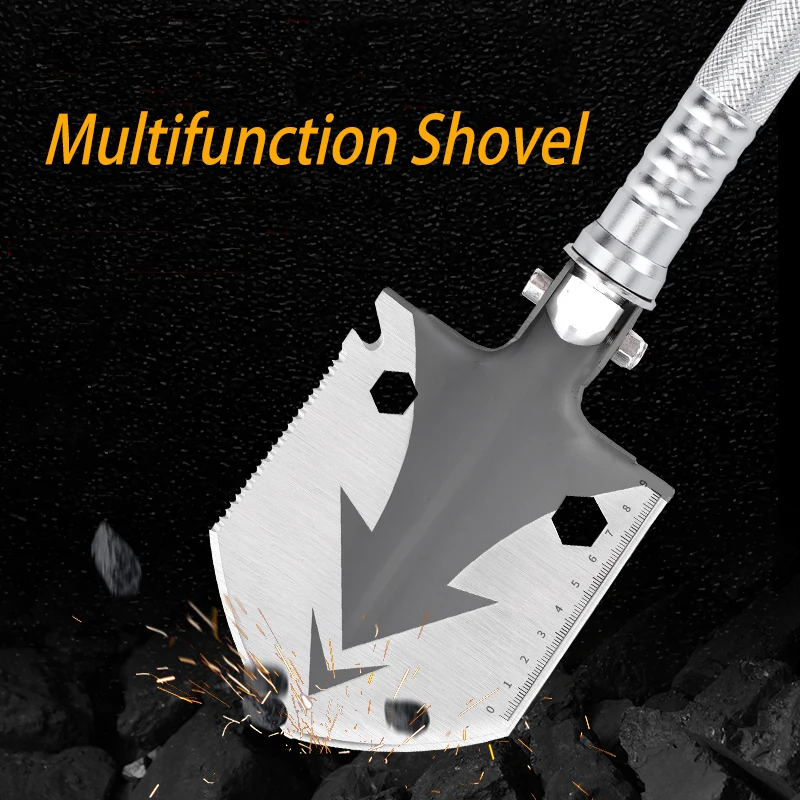 

Лопатка многофункциональная тактическая, лопатка для выживания, шпатель для охоты и снаряжения, два пункта