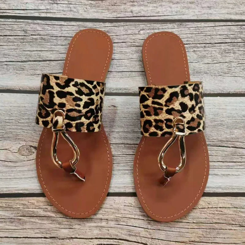 Сандалии женские на плоской подошве простые Босоножки с открытым носком пляжные