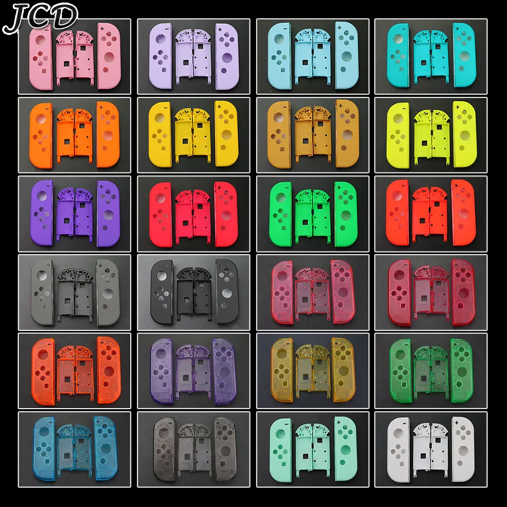 

JCD Plastic Replacement Repair Kit DIY Case Cover Housing Shell for Switch JoyCon NS NX Controller
