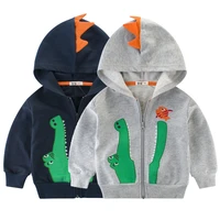 kids hoodies cotton cartoon crocodile printed hoodie sweatshirt boys girls outerwear jacket coat children toddler clothing