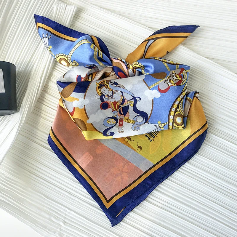 

Mulberry Scarf SUNSCREEN silk scarves shawls wraps decorative for heair bags bufanda seda mujer cabello bolsa echarpe ete soie