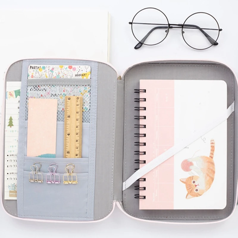 PPYY NEW -Pencil Case School Storage Bag Multi-Function Large Capacity Pencil Cases for Ipad Phone Stationery | Канцтовары для