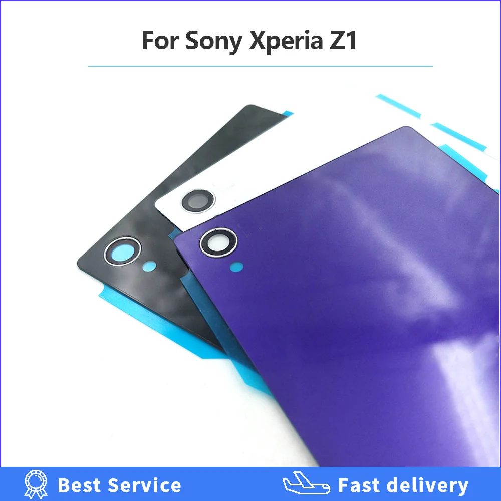 Высококачественная задняя крышка 5 0 дюйма батарейного отсека Z1 для Sony Xperia L39H C6902