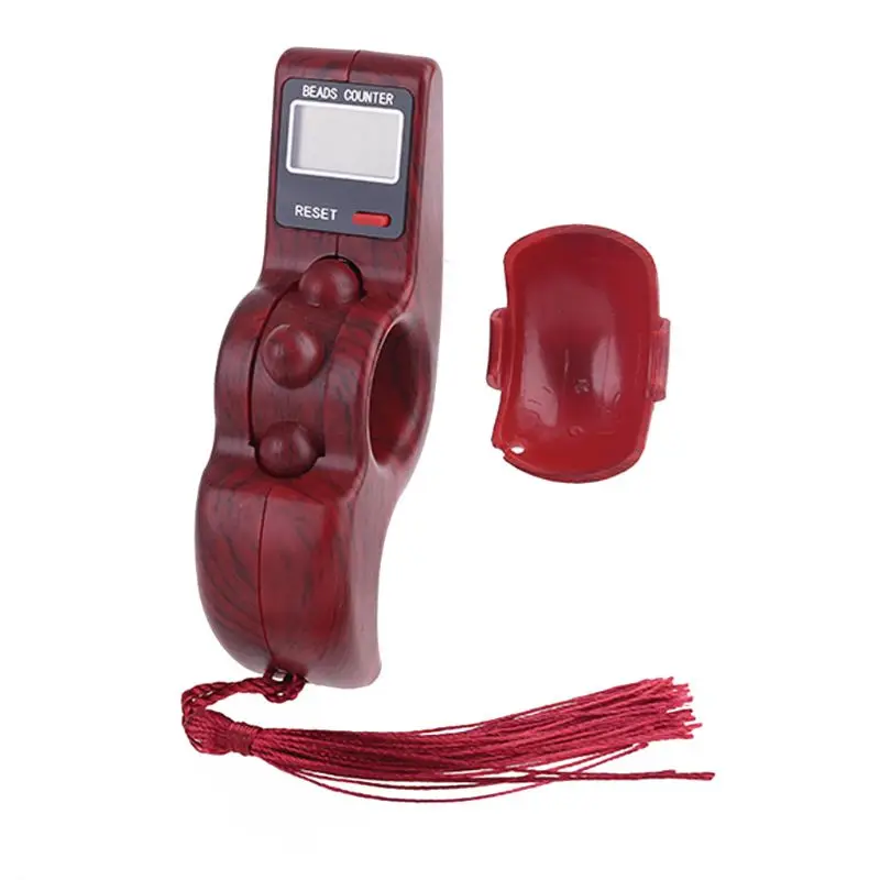 

Portable Spiral Handheld Manual Digital Beads Counter One Key Reset Finger Toy E7CB
