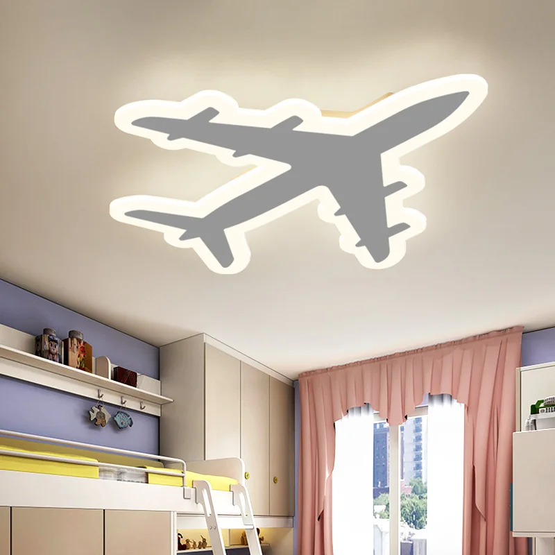 Светодиодный акриловый потолочный светильник сделай сам в виде самолета