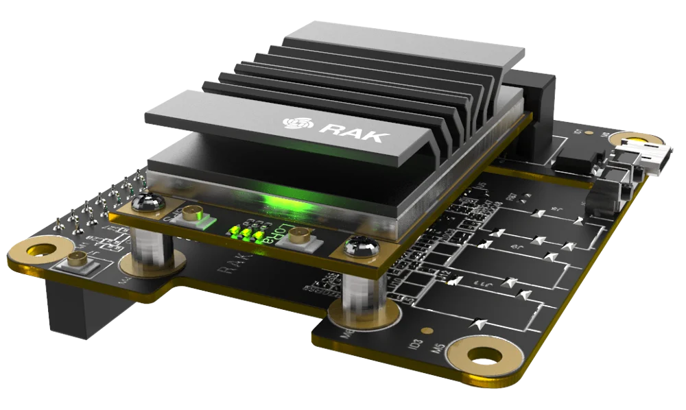 RAK2287 шляпы Pi плата преобразователя разъем для PCIe совместим с raspberry 3B + и RPi4 |
