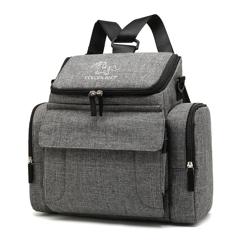 Fiyat Yemek Sandalyesi çantası çok Fonksiyonlu Land Annelik Bezi çanta Arabası Büyük Kapasiteli Bebek çantası Seyahat Backopack Nappy çanta