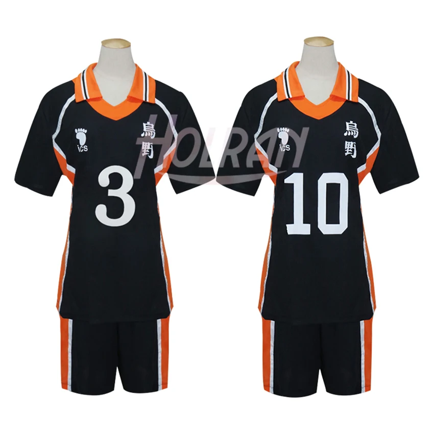 Haikyu!! Karasuno High School Uniform Jersey sport wear No 12 team hero Volleyball Hinata Shyouyou Cosplay costume - купить по