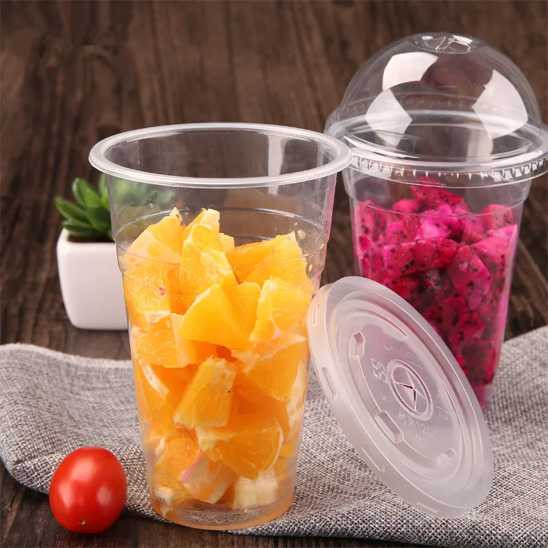 50 шт прозрачные пластиковые стаканы из полипропилена Одноразовые чашки для кофе