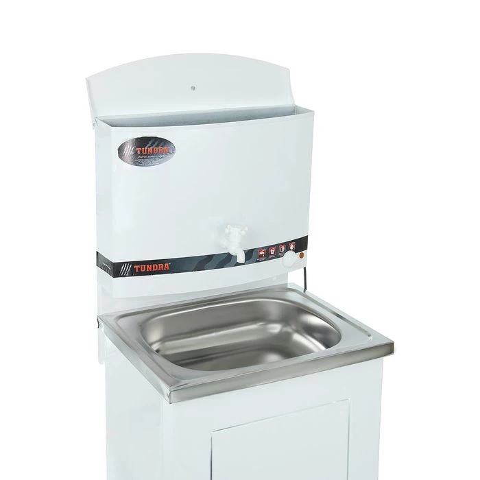 Умывальник TUNDRA с мойкой из нержавеющей стали EVN 1250 Вт 15 л. Предметы для дома для ванной комнаты. Для сантехнического оборудования и улучшения санфаянса.