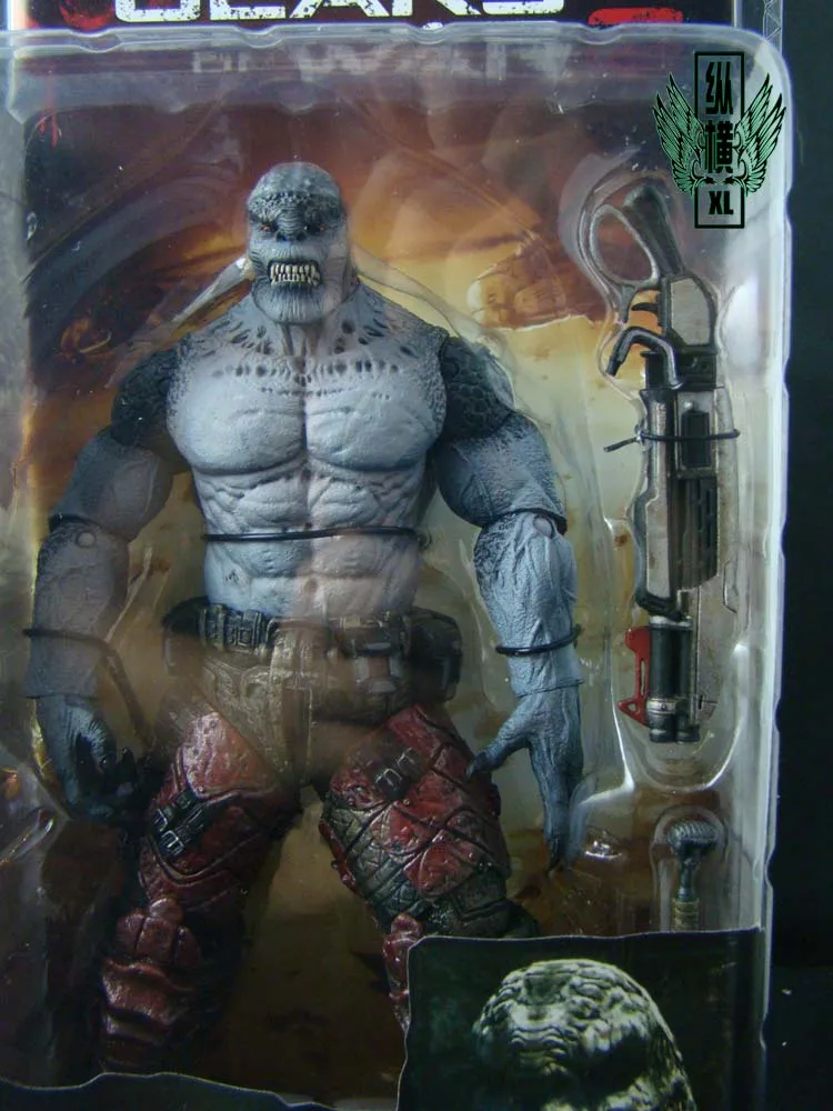 gears of war Locust Grenadier NECA оригинальные новые модели куклы 7 дюймов
