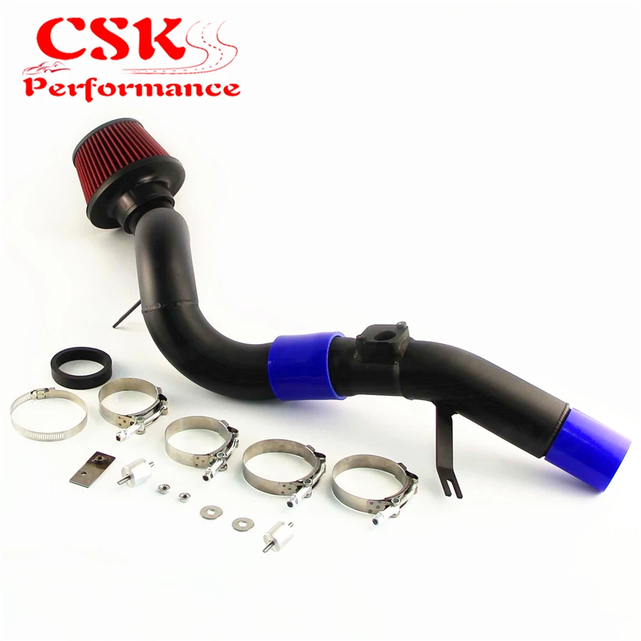 Короткий/холодный воздухозаборный фильтр + алюминиевый трубный комплект