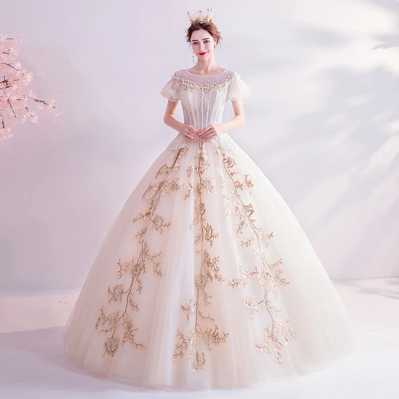 100% реальные светлые дневные танцевальные Бальные платья принцессы для косплея