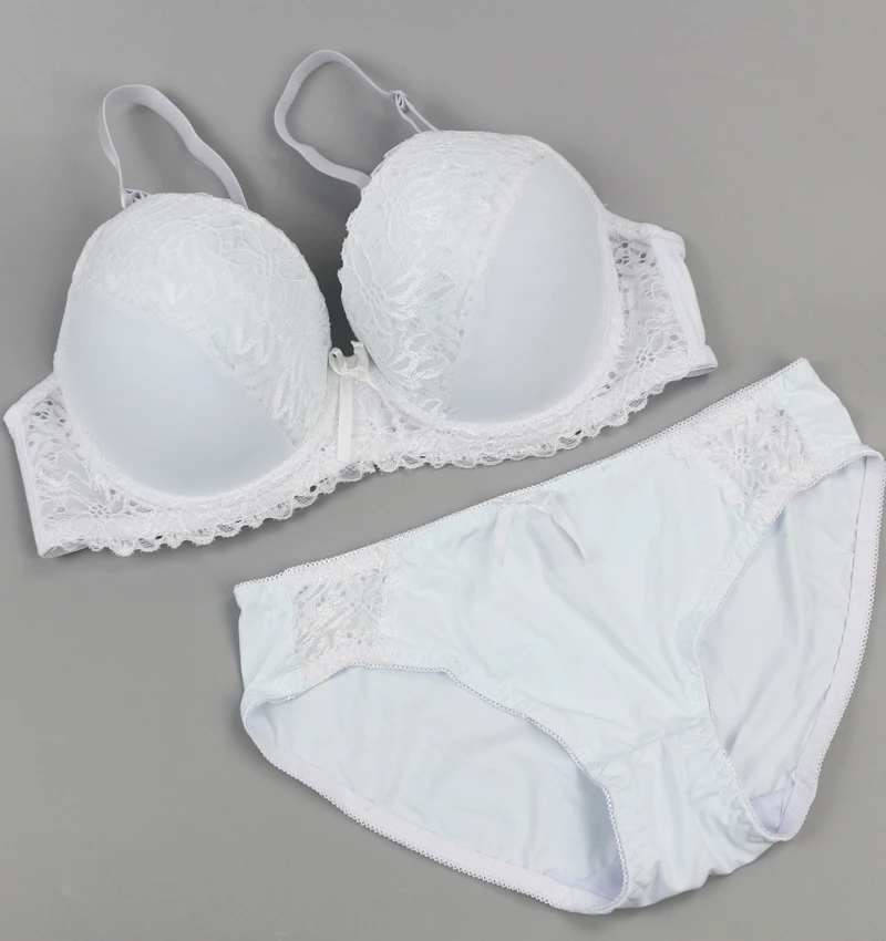 Набор бюстгальтеров пуш ап для женщин кружевное 38/85 40/90 42/95 C D DD DE Cup нижнее белье и