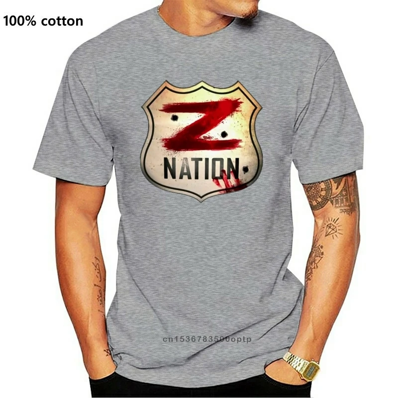 

Printed Men T Shirt Cotton tshirts O-Neck Short-Sleeve Z Nation Women T-Shirt