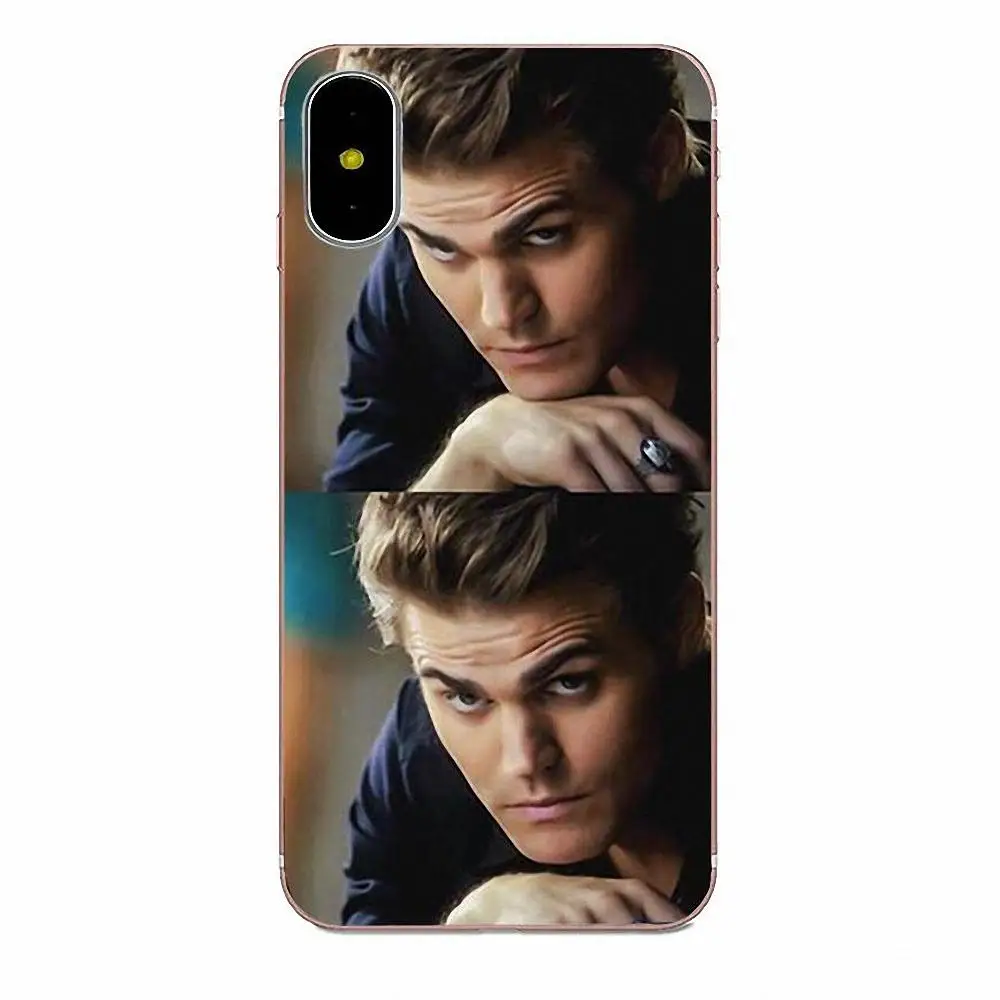 For Apple iPhone 11 Pro X XS Max XR 4 4S 5 5C 5S SE SE2 6 6S 7 8 Plus Fashion Design Skin Thin Case Vampire Diaries Paul Wesley | Мобильные