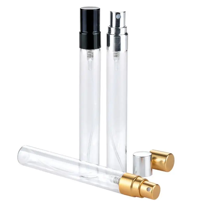 

2.5ml 5ml 10ml Portable Mini Travel Glass Perfume Bottles Atomizer Parfum Bottles For Spray Scent Pump Case LX2535