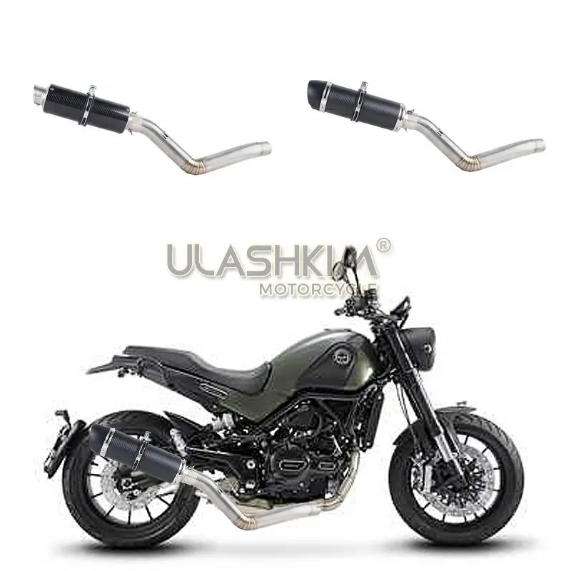 TRK502 мотоцикл глушитель труба гоночная полная выхлопная система средняя