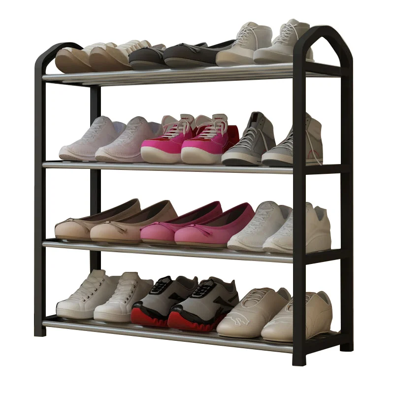 

New Simple Shoe Rack Home Economic Dormitory Female Door Dustproof Storage Shoe Cabinet Space Shoes Shelf Rack WF821330