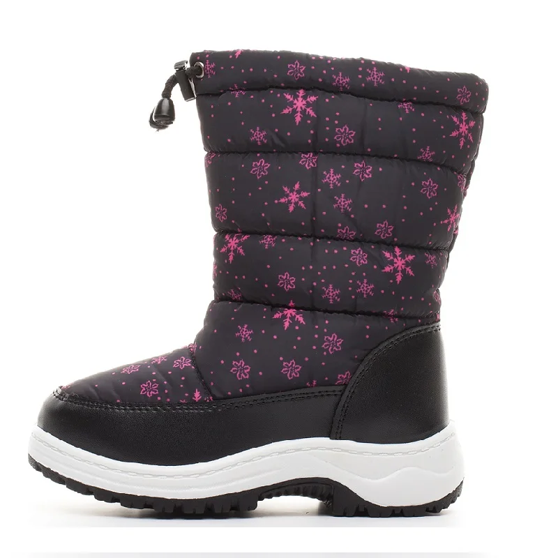 Зимние ботинки для девочек коллекция 2019 года Корейская зимняя детская обувь