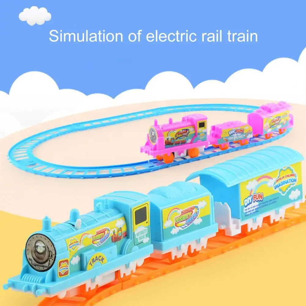 

Забавная детская игрушка для раннего развития, Классическая сборная игрушка для поезда, креативная транспортная игра для подарка