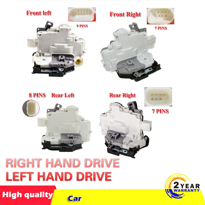 Привод защелки дверного замка двигатель центрального механизма подходит для Audi