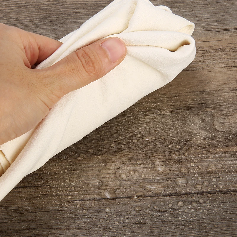 1 шт. натуральная замша (чистки автомобиля абсорбент Полотенца нерегулярные