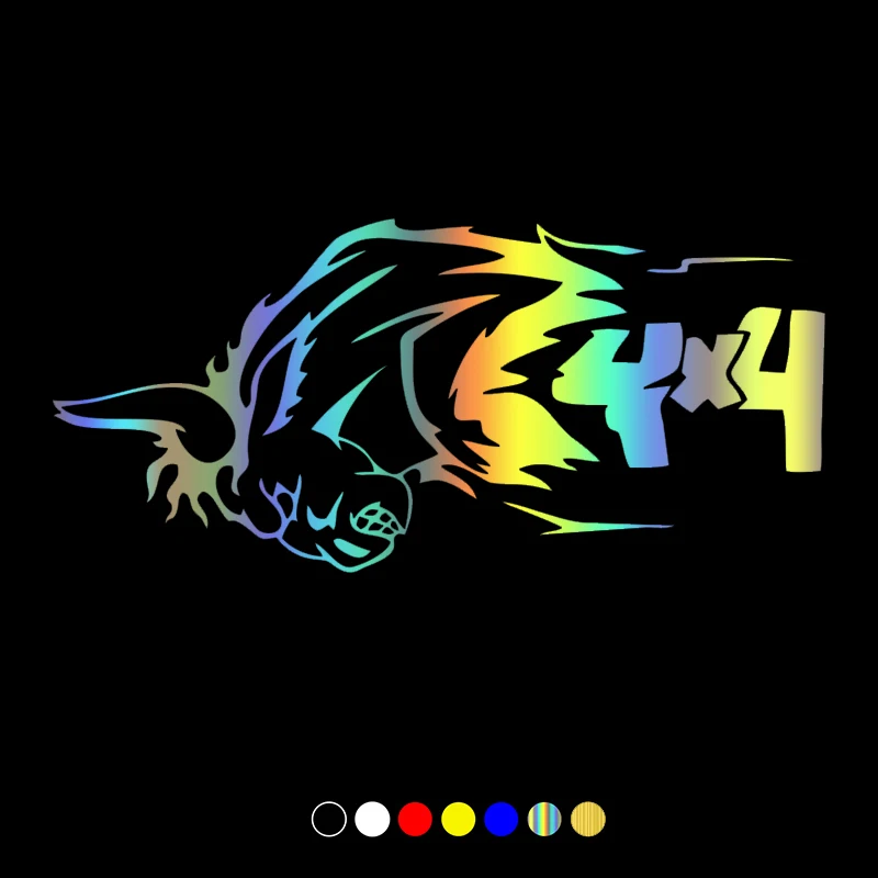 

30042# Various Sizes funny 4x4 offroad car sticker waterproof car decal vinyl stickers on car truck bumper rear window laptop