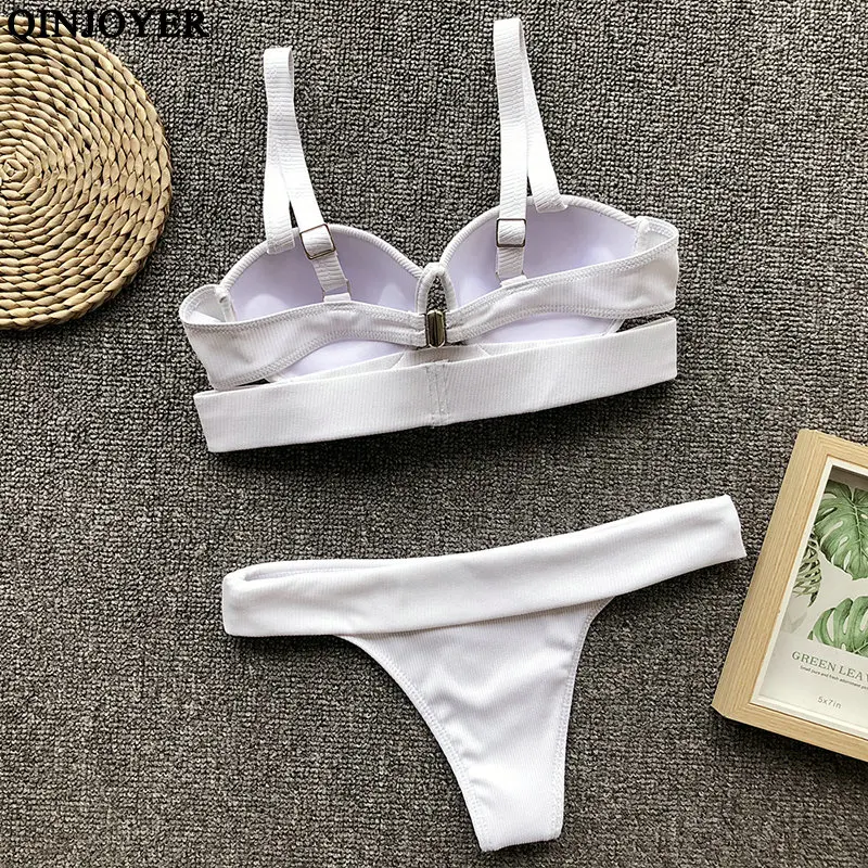 Комплект бразильского бикини женский купальник с пуш ап 2019 сексуальный