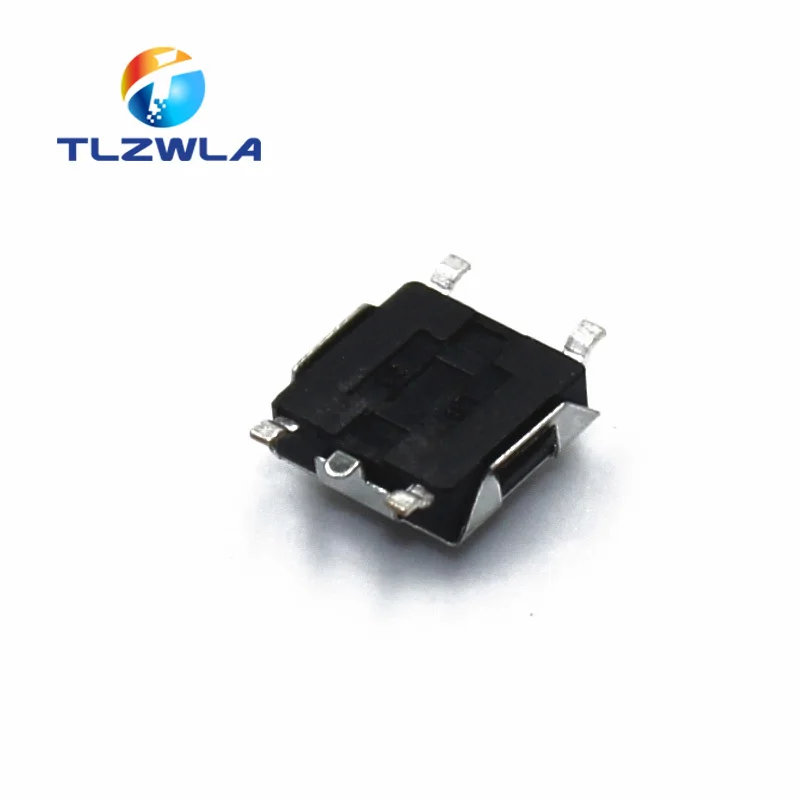 Плоский Красный SMD 5Pin 6x6 тактовый кнопочный переключатель 6*6*100 мини-выключатель