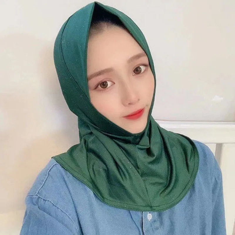

Mini Scarf Amira Cap Underscarf Inner hat Hijab Islamic Women Headwear Wrap Headscarf Ready to Wear