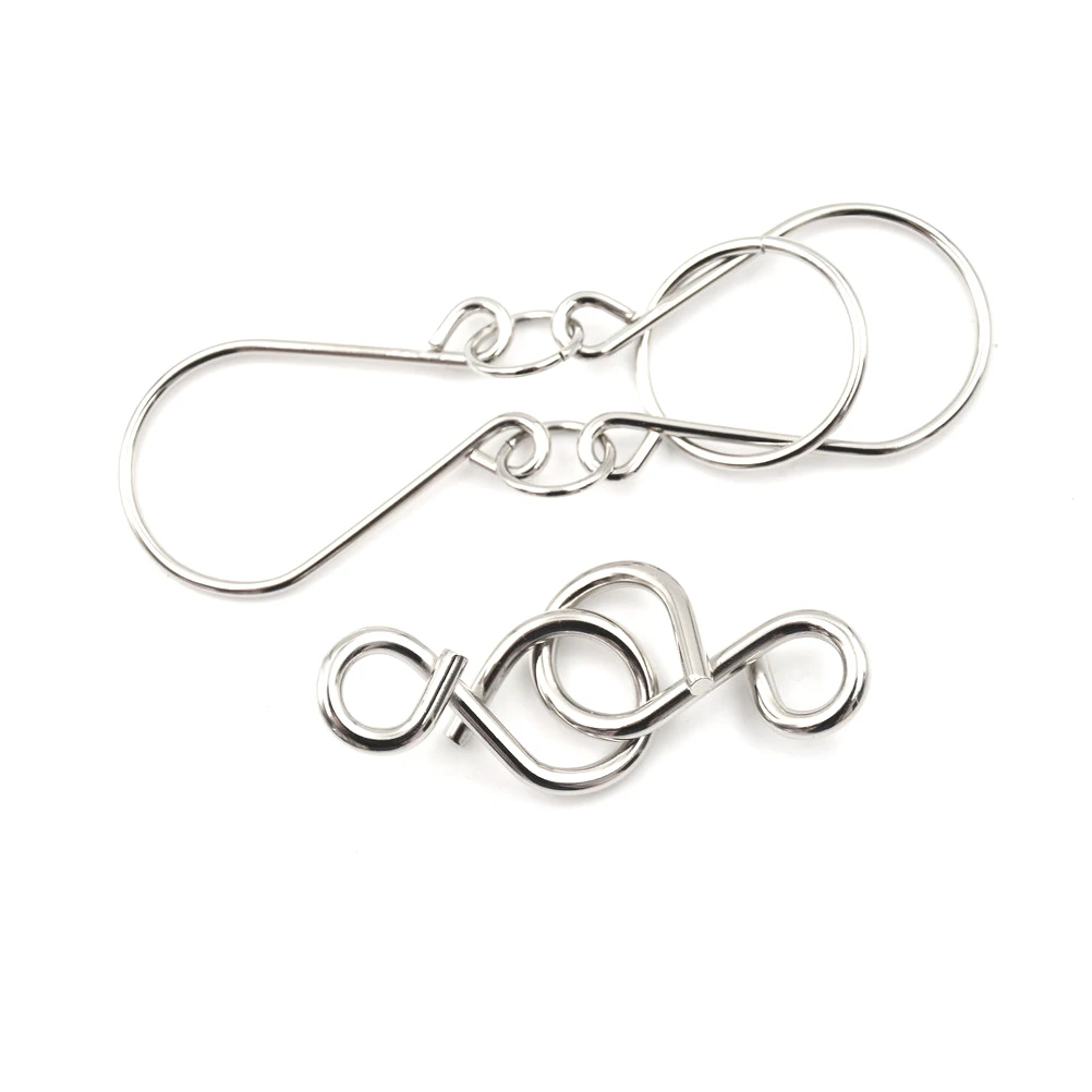 

A Nice Gift8pcs/Set Metal Wire Puzzle IQ Mind Brain Teaser Puzzles Game Adults Children Kids Montessori Early Educational Toys