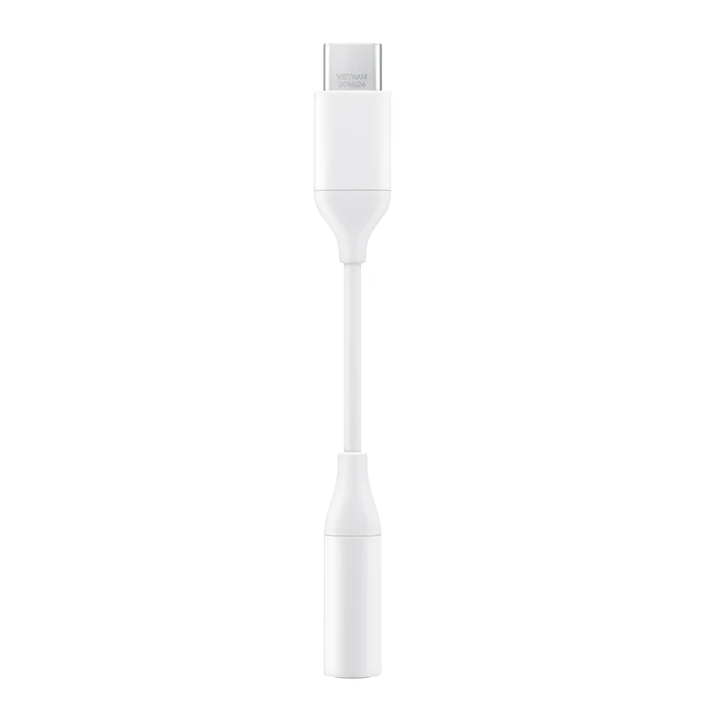 SAMSUNG Type-C to 3.5mm AUX Headphones Adapter For SAMSUNG NOTE 10 Plus 10+ A90 A80 A60 Type C To 3.5 Jack Earphone Audio cable