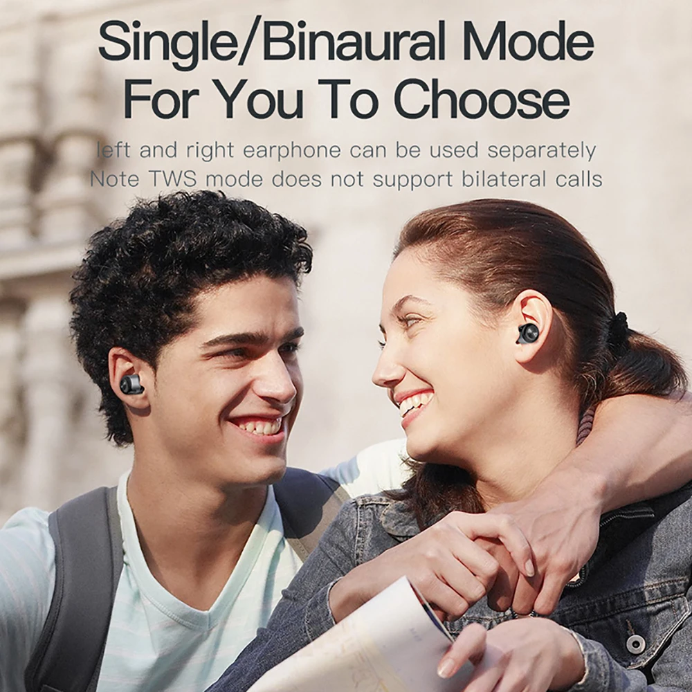 TWS Наушники Awei T8 с 3D стерео звуком наушники настоящие беспроводные внешний