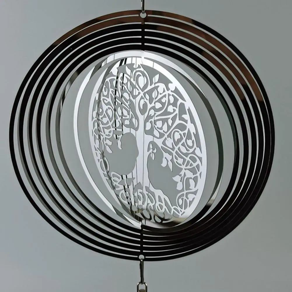 

Rotating Hanging Wind Chimes Garden Windchime With Hook For Patio Porch Yard Garden Decoration Garding Home Decor Window Pendant