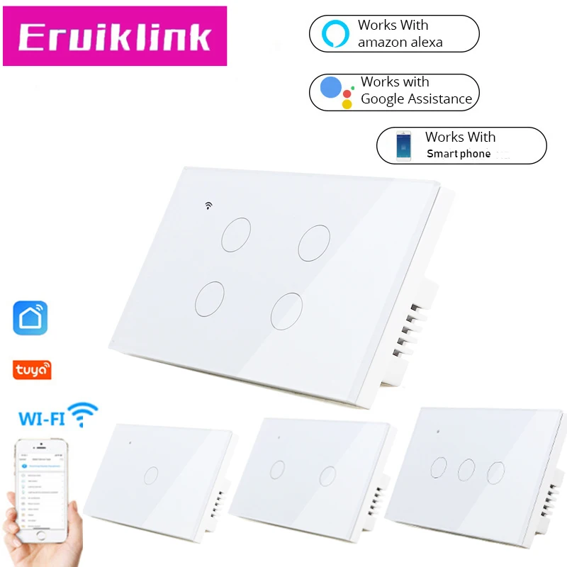 Стандарт США/Австралии Tuya/Smart Life APP переключатель света с дистанционным