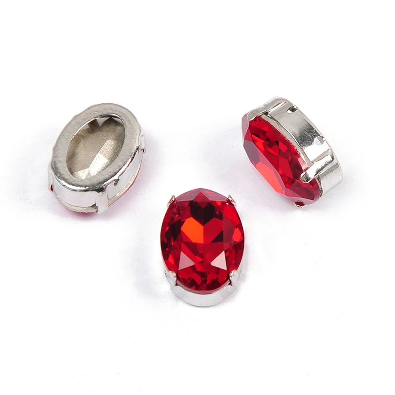 YANRUO 4120 4128 овальные серебряные и золотые металлические коготь DIY ювелирные